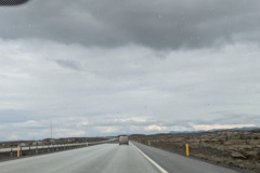 Das Wetter begrüßt uns nicht wirklich sehr freundlich